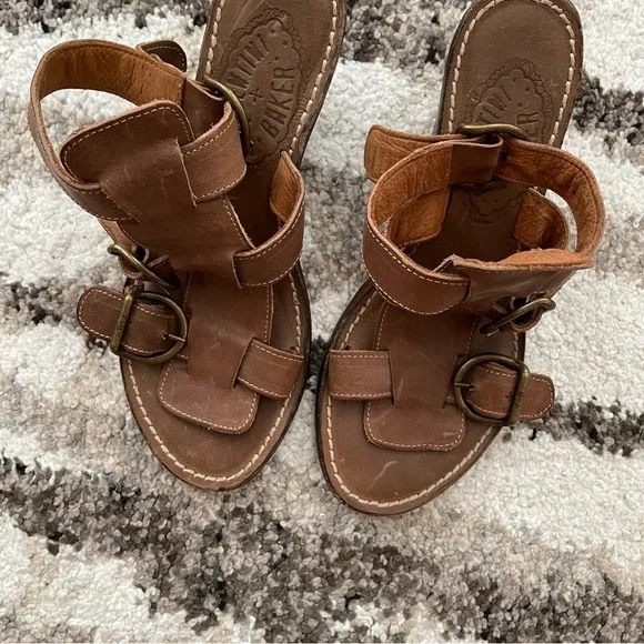 FIORENTINI + BAKERLeather Gladiator Sandals